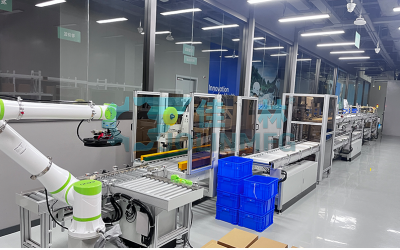 上海藥房自動分揀包裝碼垛線